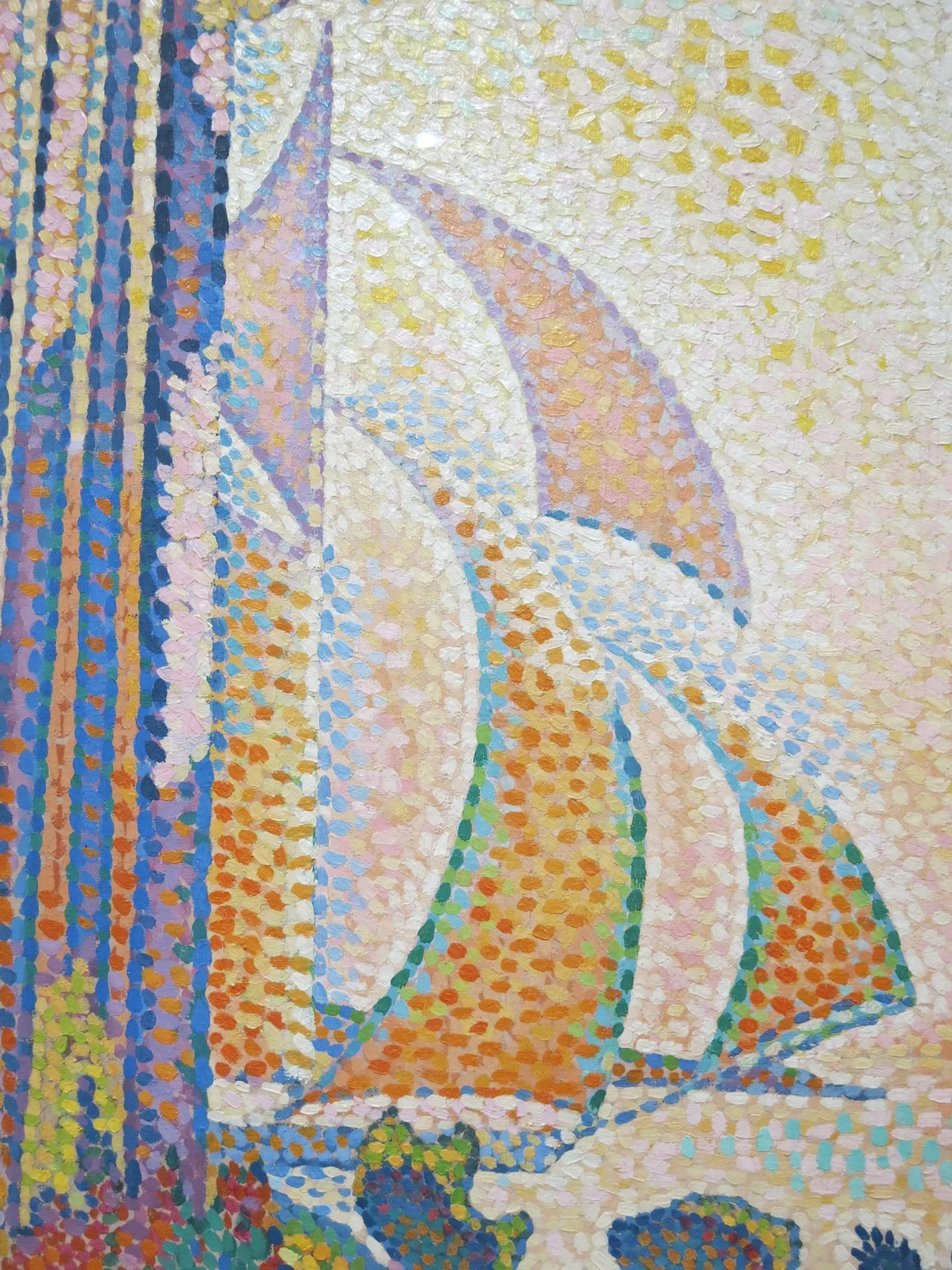 L'aria della sera - Musée d'Orsay, Parigi, dettaglio